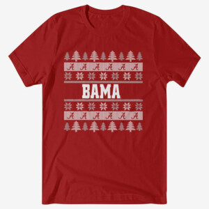 BAMA UGLY CHRISTMAS SHIRT Alabama Crimson Tide