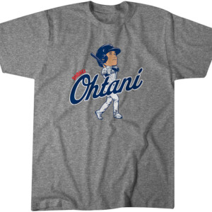 BATTING CARICATURE SHIRT Shohei Ohtani, Los Angeles Dodgers