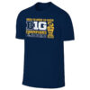 Back to Back to Back Big Ten Conference Champions T Shirt Michigan Wolverines