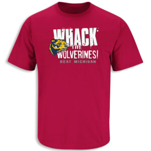 Beat Michigan Whack the Wolverines Shirt Alabama Crimson Tide