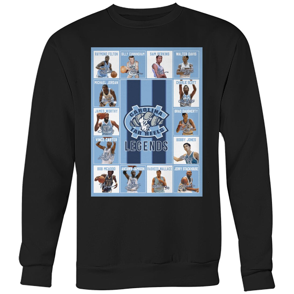 CAROLINA LEGENDS SHIRT Carolina Tar Heels Basketball CAROLINA LEGENDS SHIRT Carolina Tar Heels Basketball