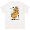 Can I Hit Your Vape Shirt Funny Cat