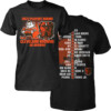 Cleveland 2023 Playoff Roster Shirt Cleveland Browns