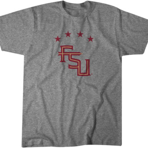 FOUR STARS SHIRT FSU WOMEN'S SOCCER, Florida State Seminoles