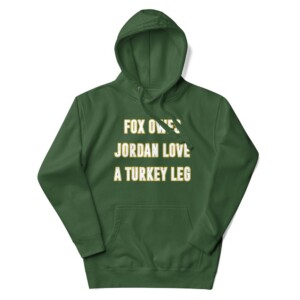 FOX OWES JORDAN LOVE A TURKEY LEG SHIRT AJ Dillon, Green Bay Packers2
