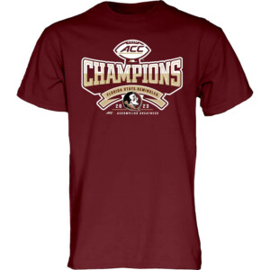 Florida State Seminoles 2023 ACC Football Conference Champions Locker Room T Shirt