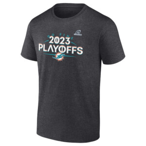 GO FINS 2023 PLAYOFFS SHIRT 2023 NFL Playoffs, Miami Dolphins