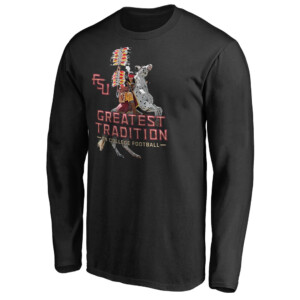 GREATEST TRADITION IN COLLEGE FOOTBALL SHIRT Osceola and Renegade, Florida State Seminoles