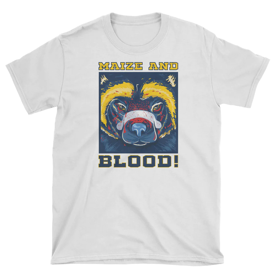 Maize and Blood Shirt Michigan Wolverines - 2023 Big Ten Football Conference Champions Maize and Blood Shirt Michigan Wolverines 2023 Big Ten Football Conference Champions