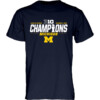 Michigan Wolverines 2023 Big Ten Football Conference Champions Locker Room T Shirt