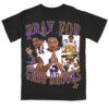 PRAY FOR GREG BROOKS SHIRT Jayden Daniels, LSU Tigers