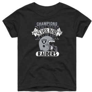 RAIDERS SUPER BOWL XVIII CHAMPIONS SHIRT Las Vegas Raiders
