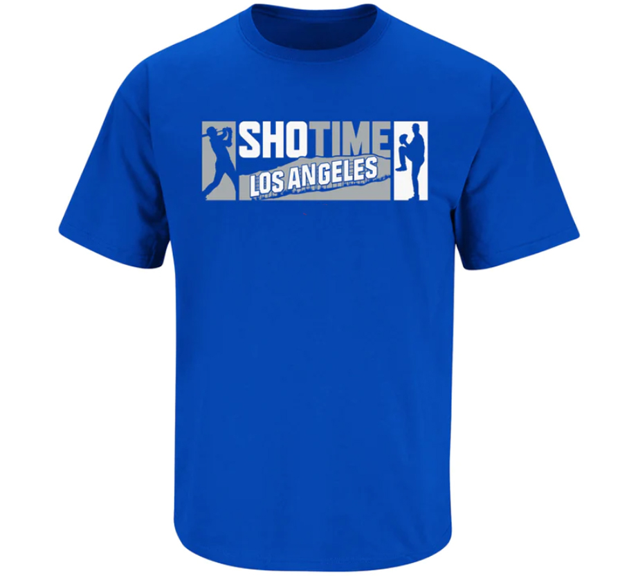 SHO-TIME LOS ANGELES SHIRT Shohei Ohtani, Los Angeles Dodgers SHO TIME LOS ANGELES SHIRT Shohei Ohtani, Los Angeles Dodgers
