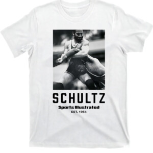 Schultz Sports Illustrated Est 1954 Shirt Kurt Angle, WWE