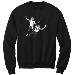 Split Blackout Shirt Josh Allen, Stefon Diggs, Buffalo Bills