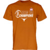 Texas Longhorns 2023 Big 12 Football Conference Champions Locker Room T Shirt