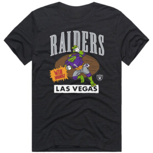 WIN DUDES SHIRT TMNT Donatello, Las Vegas Raiders