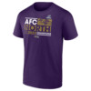 2023 AFC North Division Champions Shirt, Baltimore Ravens