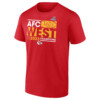 2023 AFC West Division Champions Shirt Kansas City Chiefs