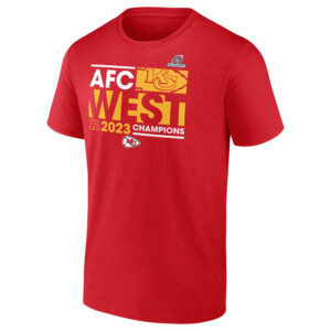 2023 AFC West Division Champions Shirt Kansas City Chiefs
