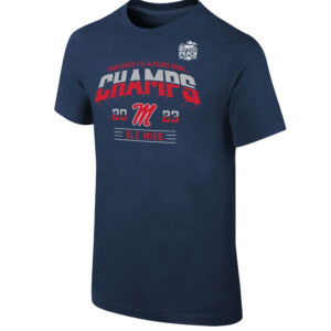 2023 CHICK FIL A PEACH BOWL SHIRT 2023 Peach Bowl Champions Locker Room, Ole Miss Rebels