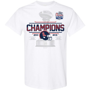 2023 Chick fil A Peach Bowl CHAMPIONS SCORE Shirt 2023 Peach Bowl Champions, Ole Miss Rebels