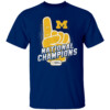 2023 National Champions #1 Shirt College Football Playoff 2023 National Champions, Michigan Wolverines