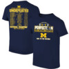 2023 National Champions Perfect Season Schedule Shirt College Football Playoff 2023 National Champions, Michigan Wolverines