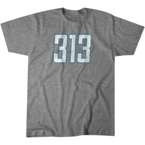 313 SHIRT 2023 NFC North Division Champions, Detroit Lions