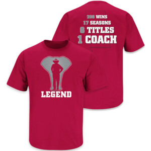 ALABAMA LEGEND SHIRT Nick Saban, Alabama Crimson Tide