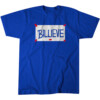 BILLIEVE SIGN SHIRT 2023 AFC EAST CHAMPIONS, Buffalo Bills