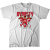 CHIEFS DYNASTY CARICATURES SHIRT Patrick Mahomes, Chris Jones, Travis Kelce, 2023 AFC Champions, Kansas City Chiefs