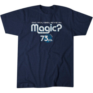 DO YOU BELIEVE IN MAGIC 73 POINTS SHIRT Luka Dončić, Dallas Mavericks