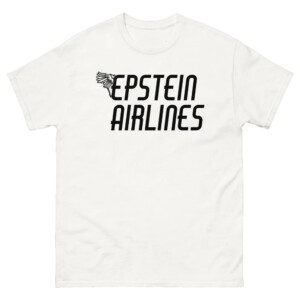 Epstein Airlines Logo Shirt Jeffrey Epstein