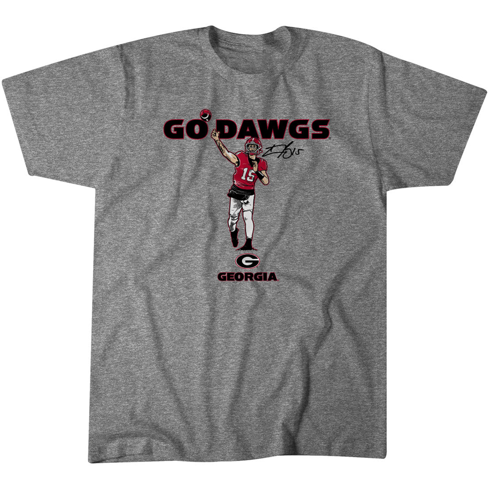 GO DAWGS SHIRT Carson Beck, Georgia Bulldogs GO DAWGS SHIRT Carson Beck, Georgia Bulldogs