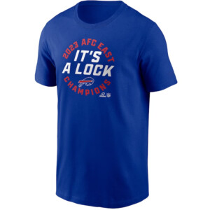 IT'S A LOCK SHIRT 2023 AFC East Division Champions Locker Room, Buffalo Bills