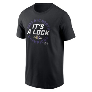IT'S A LOCK SHIRT 2023 AFC North Division Champions, Baltimore Ravens