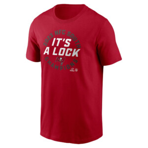 IT'S A LOCK SHIRT 2023 NFC South Division Champions Locker Room,Tampa Bay Buccaneers