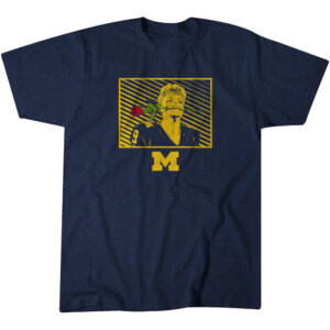 J.J. MCCARTHY ROSE SHIRT MICHIGAN FOOTBALL, Michigan Wolverines