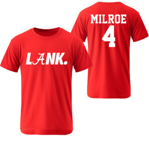 Jalen Milroe 4 Lank Shirt Alabama Crimson Tide