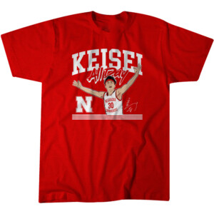 KEISEI ALL DAY SHIRT Keisei Tominaga, Nebraska Cornhuskers