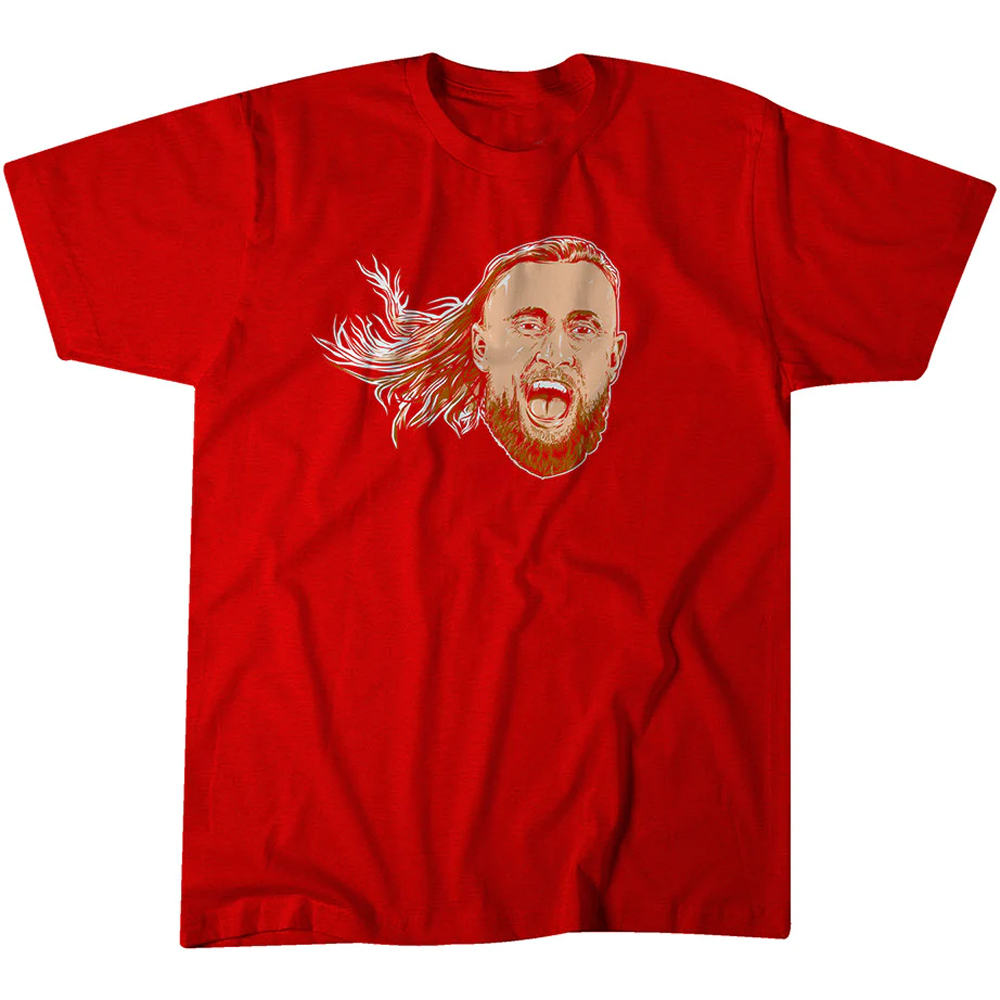 KITTLE SWAG HEAD SHIRT George Kittle, 2023 NFC Champions, San Francisco 49ers KITTLE SWAG HEAD SHIRT George Kittle, 2023 NFC Champions, San Francisco 49ers