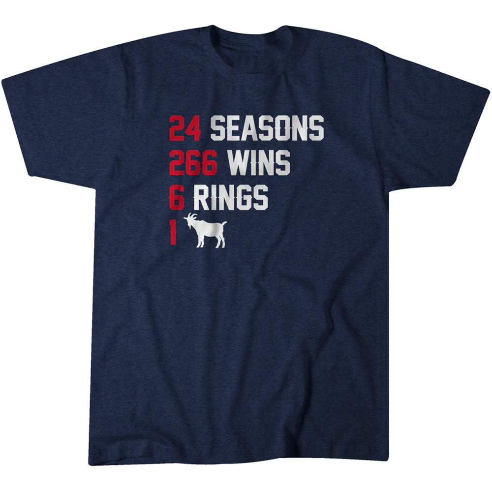 NEW ENGLAND GOAT COACH LIST SHIRT Bill Belichick, New England Patriots NEW ENGLAND GOAT COACH LIST SHIRT Bill Belichick, New England Patriots