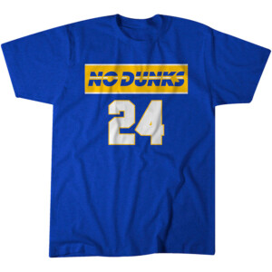NO DUNKS INDIANA 24 SHIRT