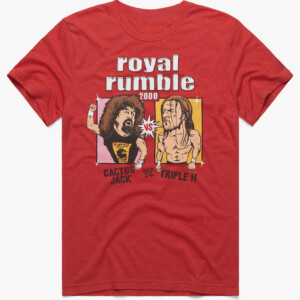 Royal Rumble 2000 Cactus Jack vs Triple H Shirt WWE