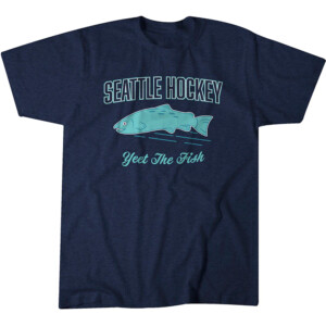 SEATTLE HOCKEY YEET THE FISH SHIRT Seattle Kraken
