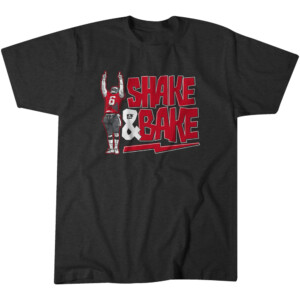 SHAKE AND BAKE TAMPA SHIRT Baker Mayfield, Tampa Bay Buccaneers