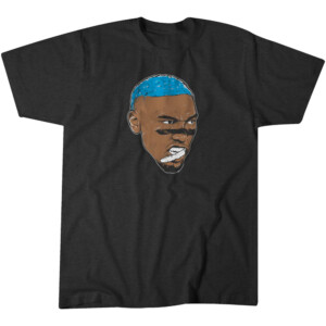 SWAG HEAD SHIRT Amon Ra St. Brown, 2023 NFL Playoffs, Detroit Lions