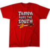 TAMPA RUNS THE SOUTH SHIRT 2023 NFC South Division Champions Locker Room,Tampa Bay Buccaneers