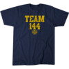 TEAM 144 NATIONAL CHAMPIONS SHIRT College Football Playoff 2023 National Champions, Michigan Wolverines